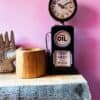 Retro Petrol Pump Mantel Clock - Image 2