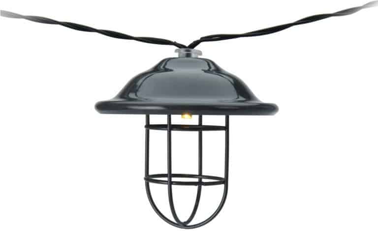 Retro Festoon Outdoor Solar Fairy Lights – 10 lamps - Image 5