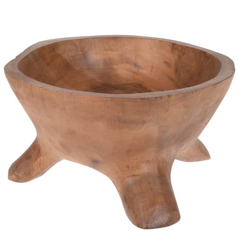 teak wood bowl