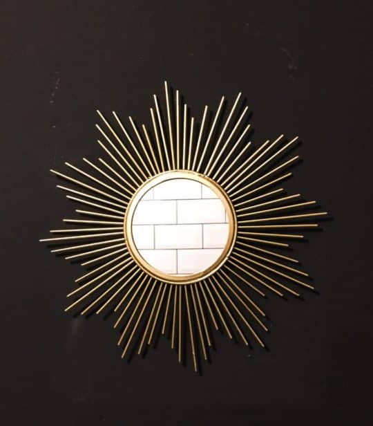 Gold Sun Mirror