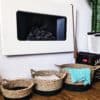 straw storage baskets