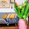 Pink Ceramic Fleurs Vase - Image 2