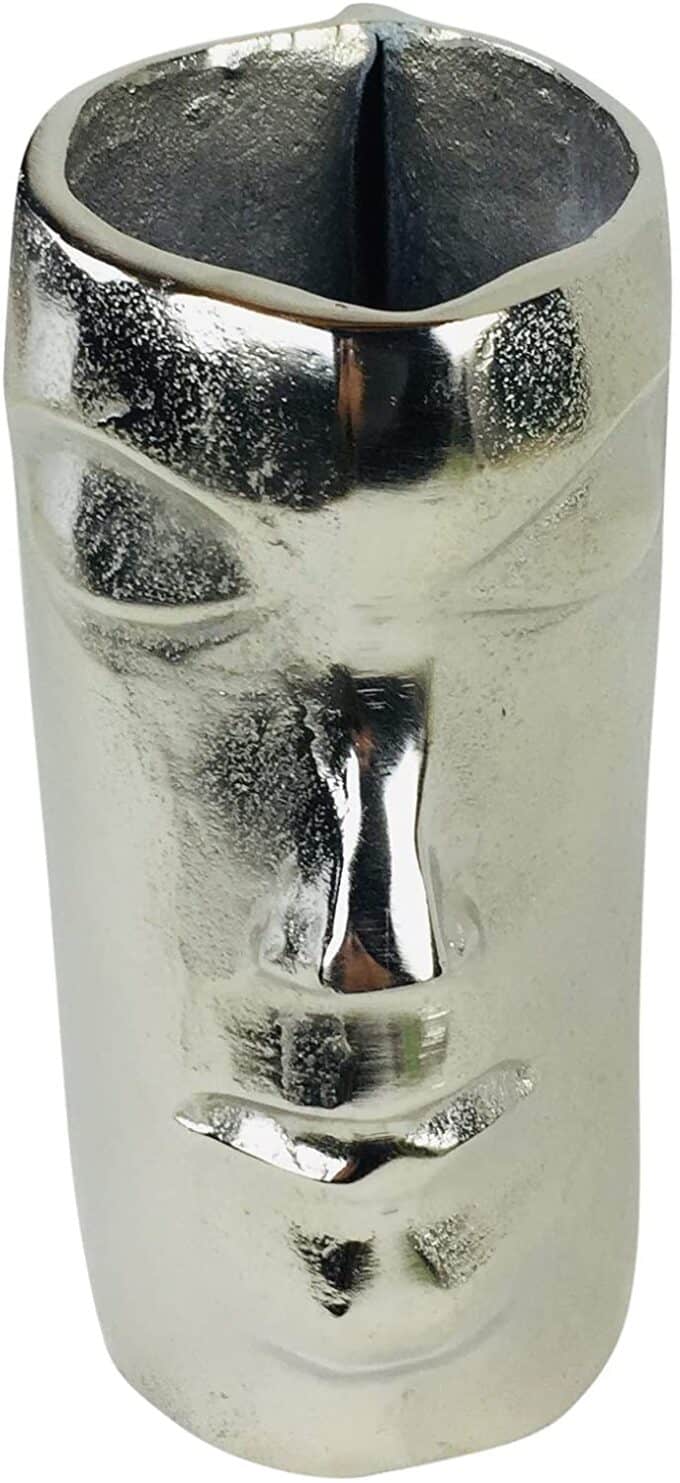Metal Head Vase - Image 5