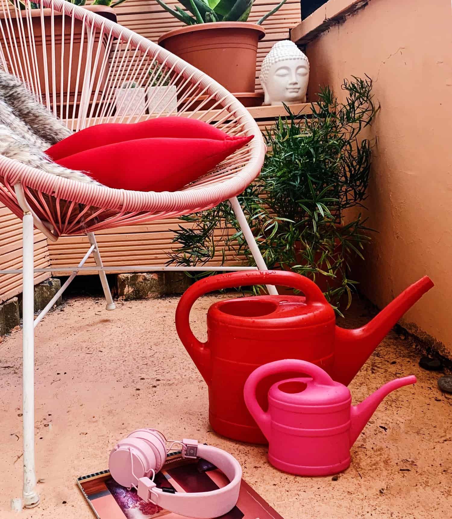 outdoor watering cans