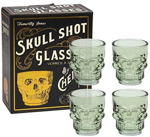 Skull Shot Glasses Set of 4