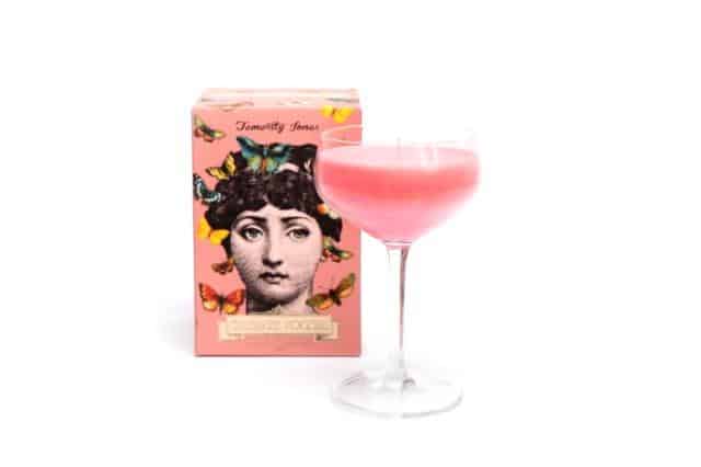 Pink Cocktail Candle